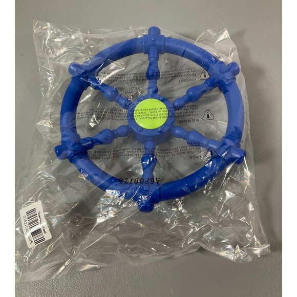 Backyard Discovery Premium Steering Wheel - Blue and Lime - NO HARDWARE - Picture 1 of 2